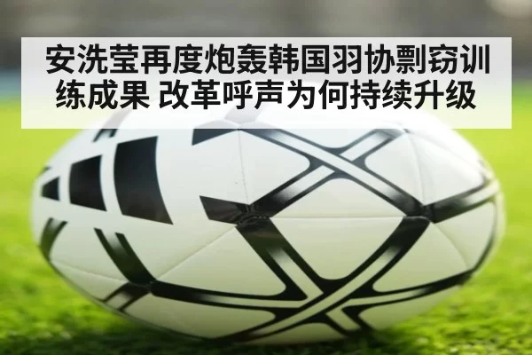 安洗莹再度炮轰韩国羽协剽窃训练成果 改革呼声为何持续升级